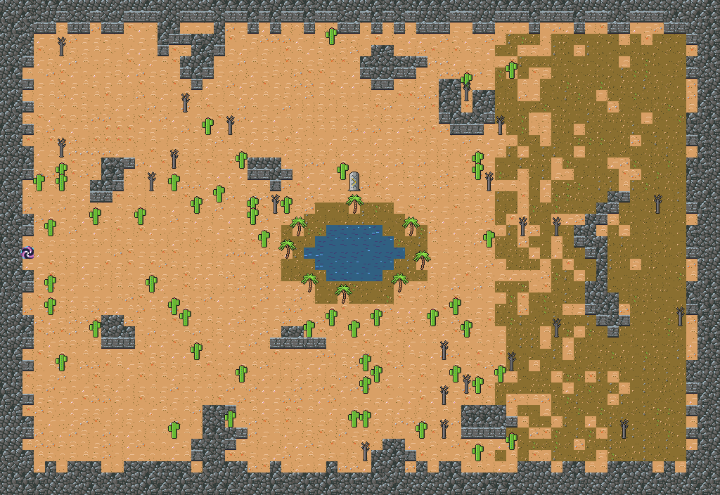 Mapa de Sunscar Wastes
